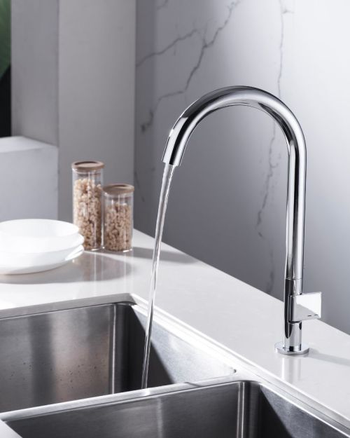 Modern Stainless Steel Kitchen Faucet